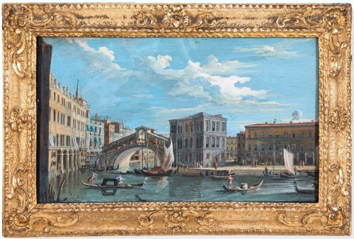 Antiquités - Paire de vues vénitiennes - Giacomo Guardi (1764-1835)